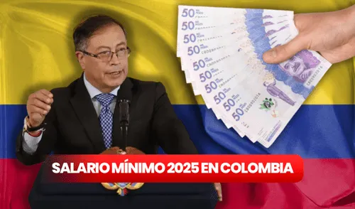 SALARIO MÍNIMO 2025 COLOMBIA
