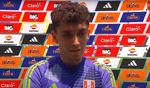 Paolo Doneda se emocionó tras atajar un penal con la selección peruana sub-20