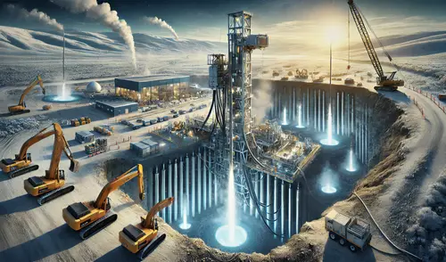 Estados Unidos aspira a posicionarse a la vanguardia en el desarrollo de energías renovables y a asegurar un suministro energético sostenible a largo plazo. Foto: IA de LR Estados Unidos, energías renovables, energía geotérmica, Quaise Energy