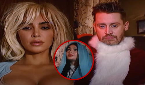 Kim Kardashian, Macaulay Culkin, Santa Baby, Kylie Jenner, Navidad