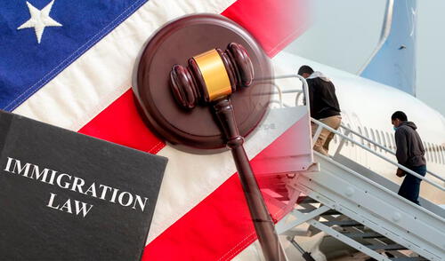 Las deportaciones de inmigrantes en Estados Unidos han sido un tema de gran debate y controversia a lo largo de los años. Foto: composición LR/ La Voz América Las deportaciones de inmigrantes en Estados Unidos han sido un tema de gran debate y controversia a lo largo de los años.