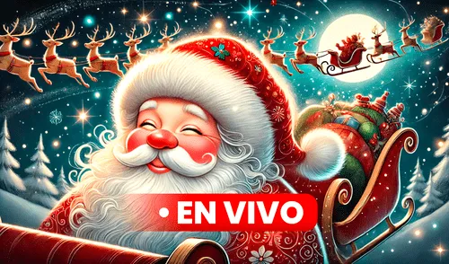NORAD es la plataforma ideal para seguir la ruta de Papá Noel por todo el mundo a vísperas de la Navidad 2024. Foto: IA/LR NORAD es la plataforma ideal para seguir la ruta de Papá Noel por todo el mundo a vísperas de la Navidad 2024.