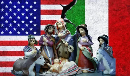 Nacimientos peruanos son los más comprados por Estados Unidos e Italia. Foto: composición LR/ REDBUS Estados Unidos, Italia, nacimientos peruanos , Navidad