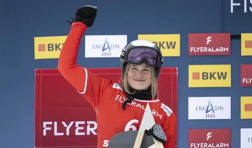 Su pasión por el snowboard llevó a Sophie Hediger a competir en los Juegos Olímpicos de Pekín 2022. Foto: News Day Su pasión por el snowboard llevó a Sophie Hediger a competir en los Juegos Olímpicos de Pekín 2022.