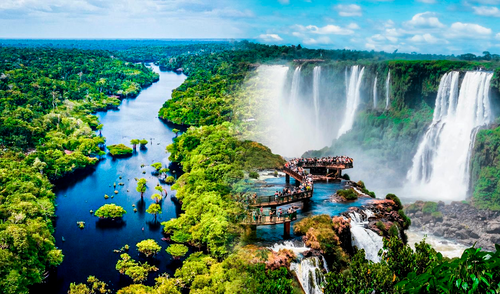 Las 7 maravillas naturales del mundo fueron determinadas mediante un concurso global. Foto: Composición LR/Meteored. Las 7 maravillas naturales del mundo fueron determinadas mediante un concurso global. Foto: Composición LR/Meteored.