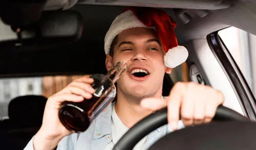 Durante la temporada navideña, los operativos de vigilancia en las carreteras aumentan considerablemente en Estados Unidos.