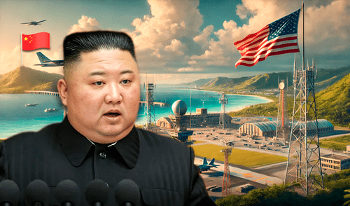 Corea del Norte señaló a esta isla militar en 2017 como un objetivo de ataque, lo que provocó a Trump, quien no dudó en amenazarlo. Foto: composición LR/IA/Freepik Corea del Norte señaló a esta isla militar en 2017 como un objetivo de ataque, lo que provocó a Trump, quien no dudó en amenazarlo.