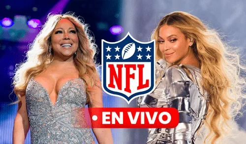 Mariah Carey y Beyoncé ofrecerán un show por el NFL Christmas Gameday vía Netflix. Foto: composición LR mariah carey, beyoncé, nfl, nfl gameday, superbowl