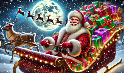 Este fue el recorrido de Santa desde su inicio en Kiribati hasta sus últimas paradas en Alaska.