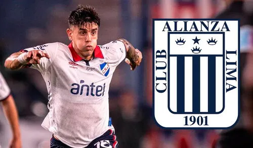 Alexis Castro fue campeón con Nacional en el 2024. Foto: composición LR/difusión Néstor Gorosito habría pedido a Alianza Lima el fichaje de Alexis Castro