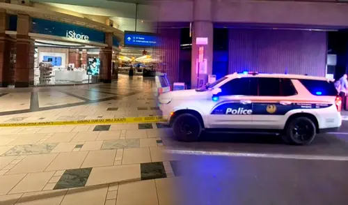Un tiroteo en el aeropuerto de Phoenix, Arizona, deja tres heridos y una persona de gravedad en la noche de Navidad. Foto: composición LR/AFP estados unidos, tiroteo aeropuerto de phoenix, arizona, navidad