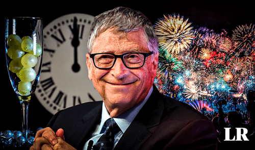 Bill Gates, propone una forma diferente de abordar el inicio de un nuevo año 2025. Foto: composición LR/Gerson Cardoso/Noro Bill Gates, Año Nuevo