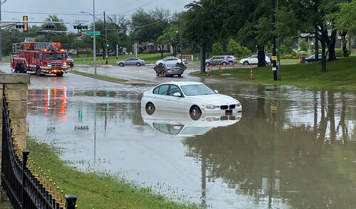 Texas ya ha tenido diversas alertas de potentes fenómenos climáticos en los últimos meses. Foto: Telemundo Lluvias en Texas, inundaciones, tornados, NWS
