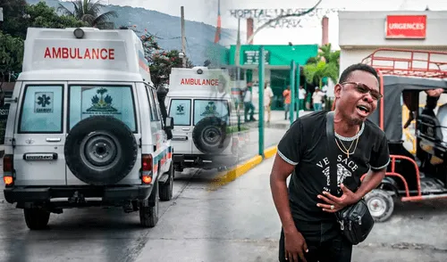 El ataque, atribuido a la alianza de pandillas Viv Ansanm, se produjo en un contexto de creciente violencia en el país. Foto: Composición LR/EFE. El ataque, atribuido a la alianza de pandillas Viv Ansanm, se produjo en un contexto de creciente violencia en el país. Foto: Composición LR/EFE.