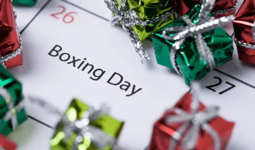 Estados Unidos es uno de los pocos países de habla inglesa que no reconoce Boxing Day. Foto: difusión Estados Unidos es uno de los pocos países de habla inglesa que no reconoce Boxing Day.