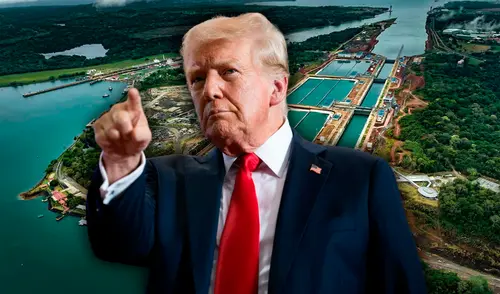 Donald Trump ha reavivado tensiones al sugerir que EE. UU. debería retomar el control del Canal de Panamá. Foto: Composición LR Donald Trump ha reavivado tensiones al sugerir que EE. UU. debería retomar el control del Canal de Panamá. Foto: Composición LR