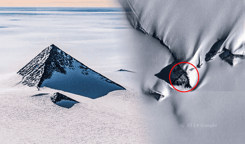 Desde que en 2016 se difundieron imágenes de estas "pirámides" a través de Google Earth. Foto: Composición LR/Pinterest/Google Earth. Desde que en 2016 se difundieron imágenes de estas "pirámides" a través de Google Earth. Foto: Composición LR/Pinterest/Google Earth.