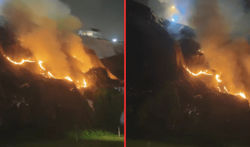 Incendio en Chorrillos