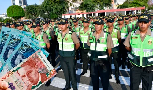 l sueldo de un policía en 2025 se determina según el rango jerárquico del oficial.