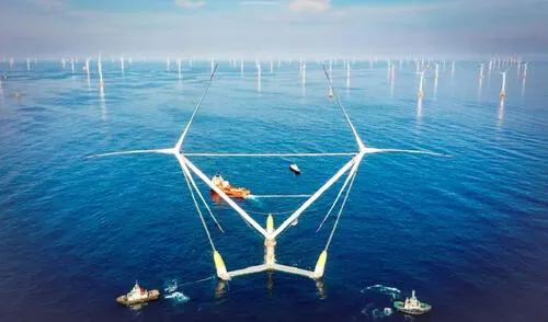 Este es el aerogenerador más potente del mundo: absorbe huracanes y puede dar electricidad a más 30.000 hogares
