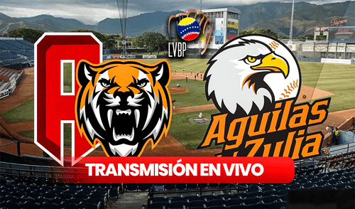Este será el primer juego de la serie entre Tigres vs Águilas por el round robin de la LVBP. Foto: composición LR/LMBP Este será el primer juego de la serie entre Tigres vs Águilas por el round robin de la LVBP