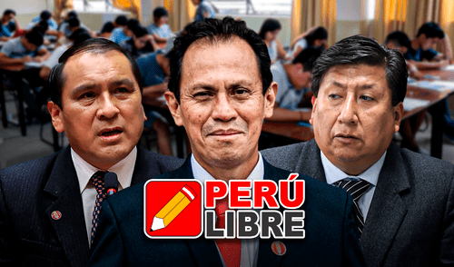 Bancada de Perú Libre fue la que más proyectos de ley para crear universidades propuso durante 2024. Foto: composición La República/Jazmín Ceras Perú Libre Waldemar Cerrón universidades nuevas