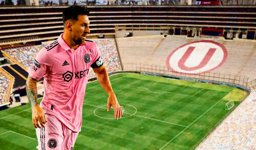 Lionel Messi podría jugar por primera vez ante un club peruano. Foto: composición de LR/Universitario Lionel Messi podría jugar por primera vez ante un club peruano. Foto: composición de LR/Universitario