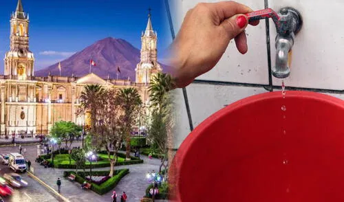 La empresa Sedapar ha previsto una serie de cortes de agua en Arequipa.