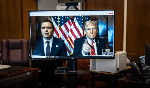 Donald Trump califica de "verguenza" su condena por el caso Stormy Daniels en Nueva York. Foto: AFP Donald Trump califica de "verguenza" su condena por el caso Stormy Daniels en Nueva York.