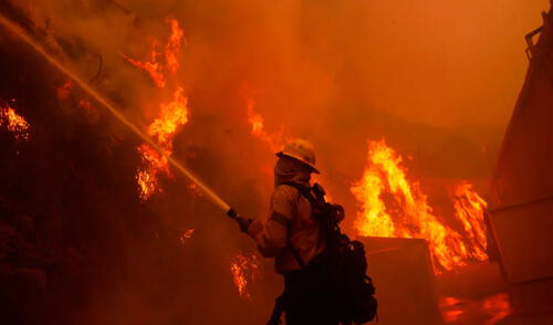 En Estados Unidos, las pólizas de hogar suelen incluir protección frente a incendios. Foto: Univisión