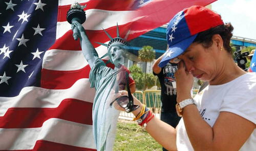 Estados Unidos amplia TPS para venezolanos. Foto: composición LR/ CNN Estados Unidos, TPS, Venezolanos, inmigrantes