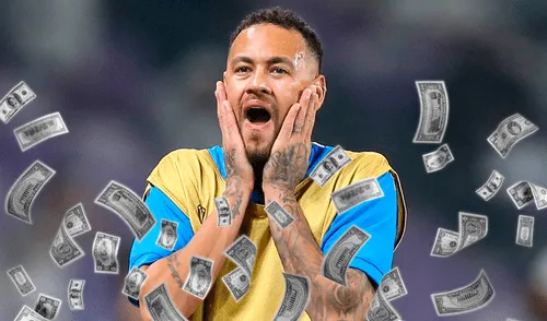 Neymar fue considerado uno de los mejores jugadores del mundo. Foto: composición LR/AFP Neymar y los millones que ganó en Arabia Saudita