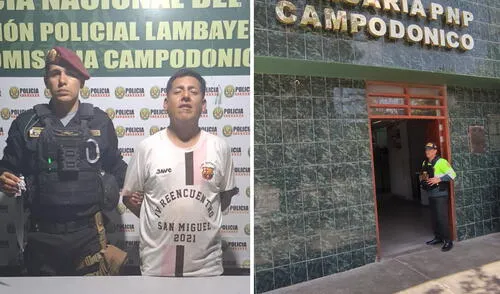 Joven cometió intento de parricidio en Chiclayo.