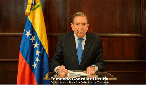 González Urrutia pidió al Ejército venezolano rebelarse contra el régimen. Foto: captura de video/X/@EdmundoGU.