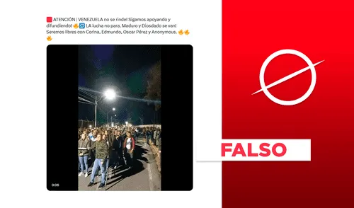 Video corresponde a las celebraciones y protestas en las elecciones presidenciales en Venezuela del 28 de julio. Foto: composición LR/captura de pantalla. Video no muestra a venezolanos cantando himno en contra de Nicolás Maduro