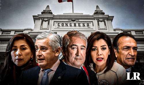 Camones, Lizarzaburu, Ávalos, Aramayo y Becerril. Composición: Gerson Cardozo / LR larepublica.pe