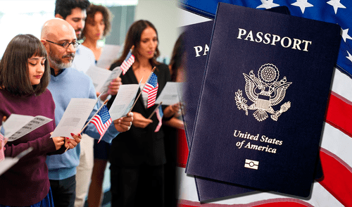 Los inmigrantes en Estados Unidos, en ciertos casos, pueden acceder a la ciudadanía americana de forma automática. Foto: Composición LR Ciudadanía automática para inmigrantes