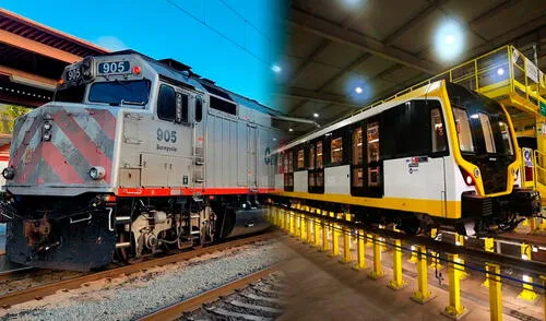 El número de habitantes en la capital es uno de los principales desafíos para la red básica de Línea del Metro/Composición LR Metro de Lima mapa