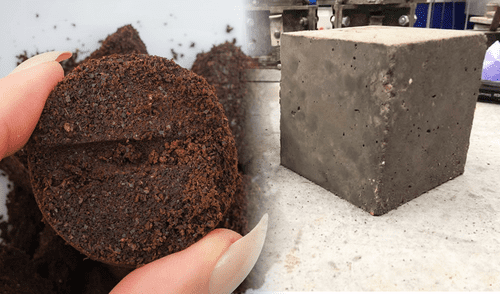 Científicos australianos demostraron que los restos de café molido pueden mejorar reforzar las propiedades del concreto.