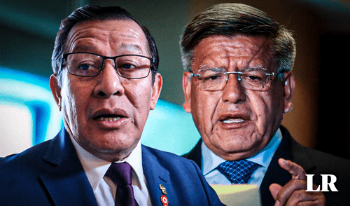 César Acuña criticó fuertemente el viaje de Eduardo Salhuana a China en medio de grave acusación al Congreso. Foto: composición LR César Acuña criticó fuertemente el viaje de Eduardo Salhuana a China en medio de grave acusación al Congreso