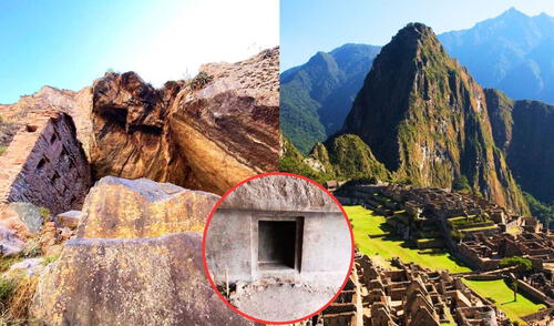 Se dice que eran resguardado por seres de baja estatura. Foto: Composición LR / Google Puerta a otra dimensión ubicada en el Valle Sagrado.