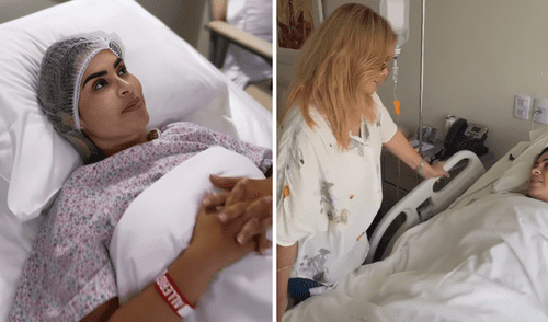 Gisela Valcárcel estuvo al lado de su hija Ethel Pozo tras su operación de reducción de busto.