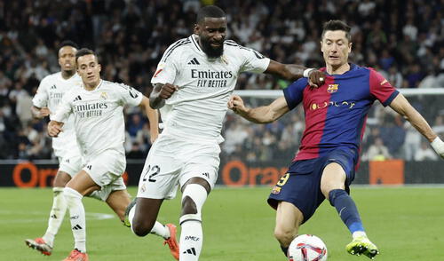 Barcelona goleó 4-0 al Real Madrid la última vez que se enfrentaron por LaLiga. Foto: AFP Barcelona goleó 4-0 al Real Madrid la última vez que se enfrentaron por LaLiga