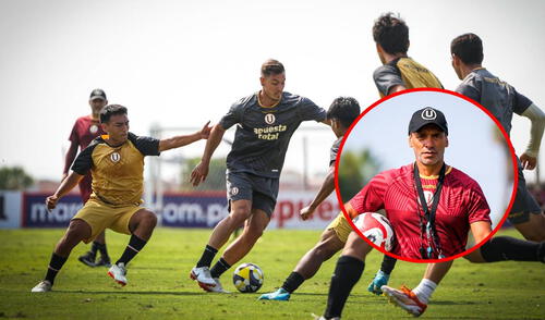 Universitario realizó un partido de práctica ante su reserva antes de viajar a Colombia. Foto: composición GLR Universitario realizó un partido de práctica ante su reserva antes de viajar a Colombia