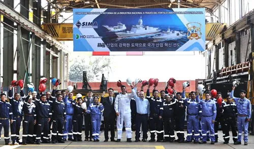 Marina de Guerra del Perú renueva su flota con nuevas unidades navales en colaboración con Corea del Sur