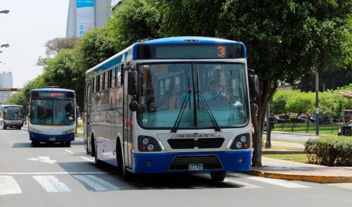 El proyecto beneficiará a miles de pasajeros que se movilizan diariamente hacia el Rímac, Miraflores y Barranco. Foto: Andina corredor azul