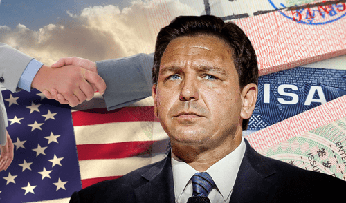 Ron DeSantis | Florida | Estados Unidos | visa de trabajo