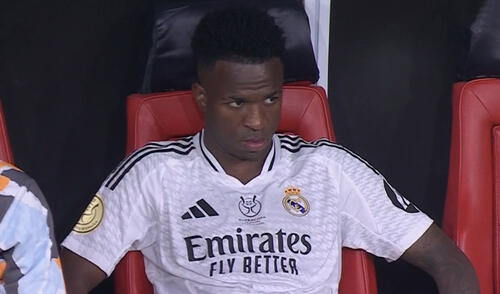 Vinícius Jr. lleva cuatro partidos jugados con Real Madrid este 2025. Foto: captura de DSports Vinícius Jr. lleva cuatro partidos jugados con Real Madrid este 2025. Foto: captura de DSports