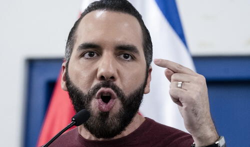 Bukele respalda "la lucha por la liberta" en Venezuela.