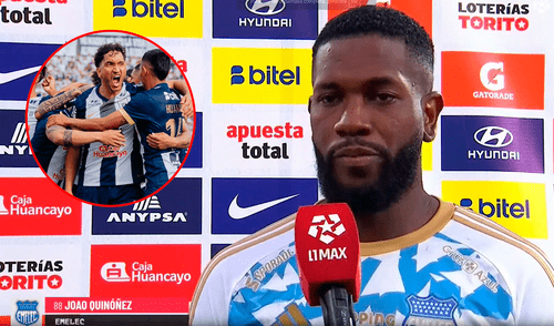 Jugador de Emelec se rindió ante Paolo Guerrero tras derrota ante Alianza Lima